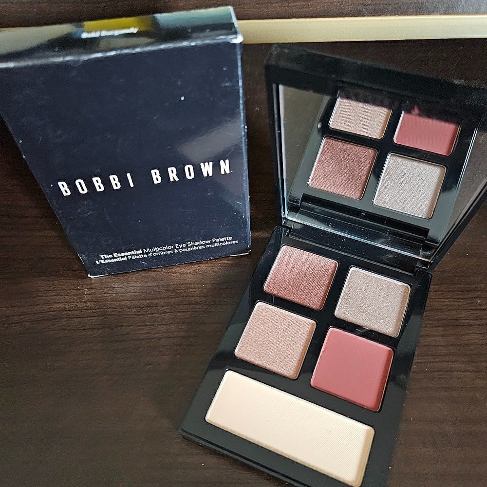 BOBBI BROWN The Essential Multicolour Eye Shadow Palette in Bold Burgundy (NIB)
